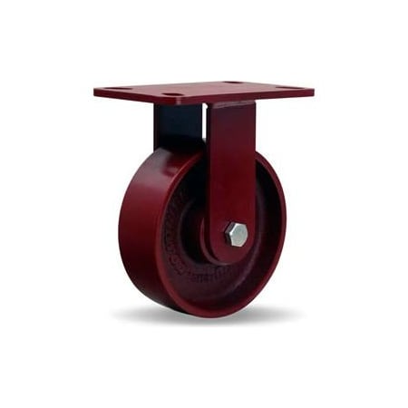 Hamilton Casters Hamilton Heavy Service Rigid 6 x 2 Metal Ball 1400 Lb. Caster R-HS-6MB